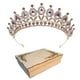 thumbnail image 1 of Corona Tiara Reina Carnaval Lujo Roja Certamen Novia Xv Coronación Niña Boda Cristales M0018 GENÉRICA CUSTOM CARNASHAN, 1 of 2