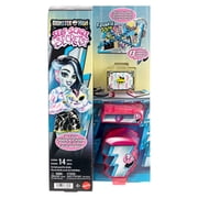 Monster High Self-Scare Secrets Frankie Stein Fashion Doll with 13 Realistic Accessories
