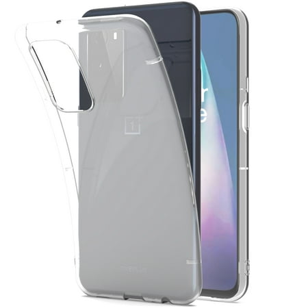 CoverON For OnePlus 9 Phone Case, FlexGuard Series Soft Flexible Slim Lightweight Fit TPU Minimal Cover, Clear