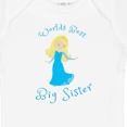 thumbnail image 4 of Inktastic World's Best Big Sister Girls Baby Bodysuit, 4 of 5