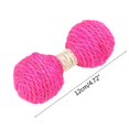 thumbnail image 2 of Jute Toy Balls for Kitten Training and Playing Sisal Rope Weave Ball Pet Supplies Assorted Color Jute Weave Ball, 2 of 4