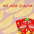 thumbnail image 2 of ONETANG Freeze-Dried Fruit Mango Chips, 10 Pack Single-Serve Pack, Non-GMO, Kosher, No Add Sugar 3.53 oz, 2 of 8