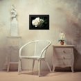 thumbnail image 4 of Calkins, Michelle 14x11 Black Modern Framed Museum Art Print Titled - White Peony In Spring, 4 of 5