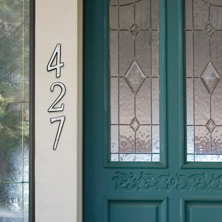 Hy-Ko 4 inch Silver Reflective House Address Number 2