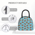 thumbnail image 4 of Salouo Turtle for Insulated Lunch Bag for Women/Men - Leakproof Cooler Tote Bag Organizer - Reusable Lunch Box for Office Picnic Hiking Beach-One Size, 4 of 6