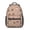 Football Coffee Cup, variant on Football Coffee Cup Brown Pattern Backpack for School, Cute School Bag with Adjustable Shoulder Straps and Padded Back, 15.3"x11"x6.7"