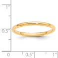 thumbnail image 4 of 14K Yellow Gold 2mm Standard Comfort Fit Band Size 13.5, 4 of 4