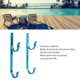 thumbnail image 4 of 4 Juegos de Colgadores para Postes de Piscina con 8 Tornillos Accesorios de Piscina de aleación de Aluminio Juego de Ganchos para Postes Telescópicos Skimmers Rastrillos de ANGGREK  Otros, 4 of 8