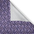 thumbnail image 6 of Ambesonne Geometric Grommet Curtain, Flowers Nature in Bloom, 50" x 54", Dark Purple Violet Lilac, 6 of 6