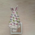 thumbnail image 2 of PLYZLE Easter Bunny Night Light 2025 Easter Bunny Tree Light with Multicolored Lights Christmas Tree Night Lights Spring Easter Rabbit Night Light for Home Easter Decorations (Blue, 1PC), 2 of 5