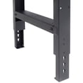 thumbnail image 4 of Adjustable Height Workbench C-Channel Leg, 72"W x 30"D, 1-3/4" Maple Top Safety Edge, Black, 4 of 6