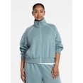 thumbnail image 2 of Avia Women's ScubaKnit Track Jacket, Sizes XS-XXXL, 2 of 7