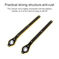thumbnail image 2 of TFixol Car Use Labor-saving Jack Ratchet Wrench Garage Tire Wheel Wrench Portable Long Handle Wrench, 2 of 5