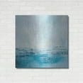 thumbnail image 3 of Luxe Metal Art 'Coastal View II Aqua' by Silvia Vassileva, Metal Wall Art, 36" x 36", 3 of 9