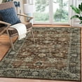 thumbnail image 4 of Garvee 8'x10' Area Rugs Vintage Persian Floral Rug, Non-Slip Backing Washable Rugs, Low Pile Distressed Indoor Carpet for Living Room Bedroom Home Office, Red, 4 of 8