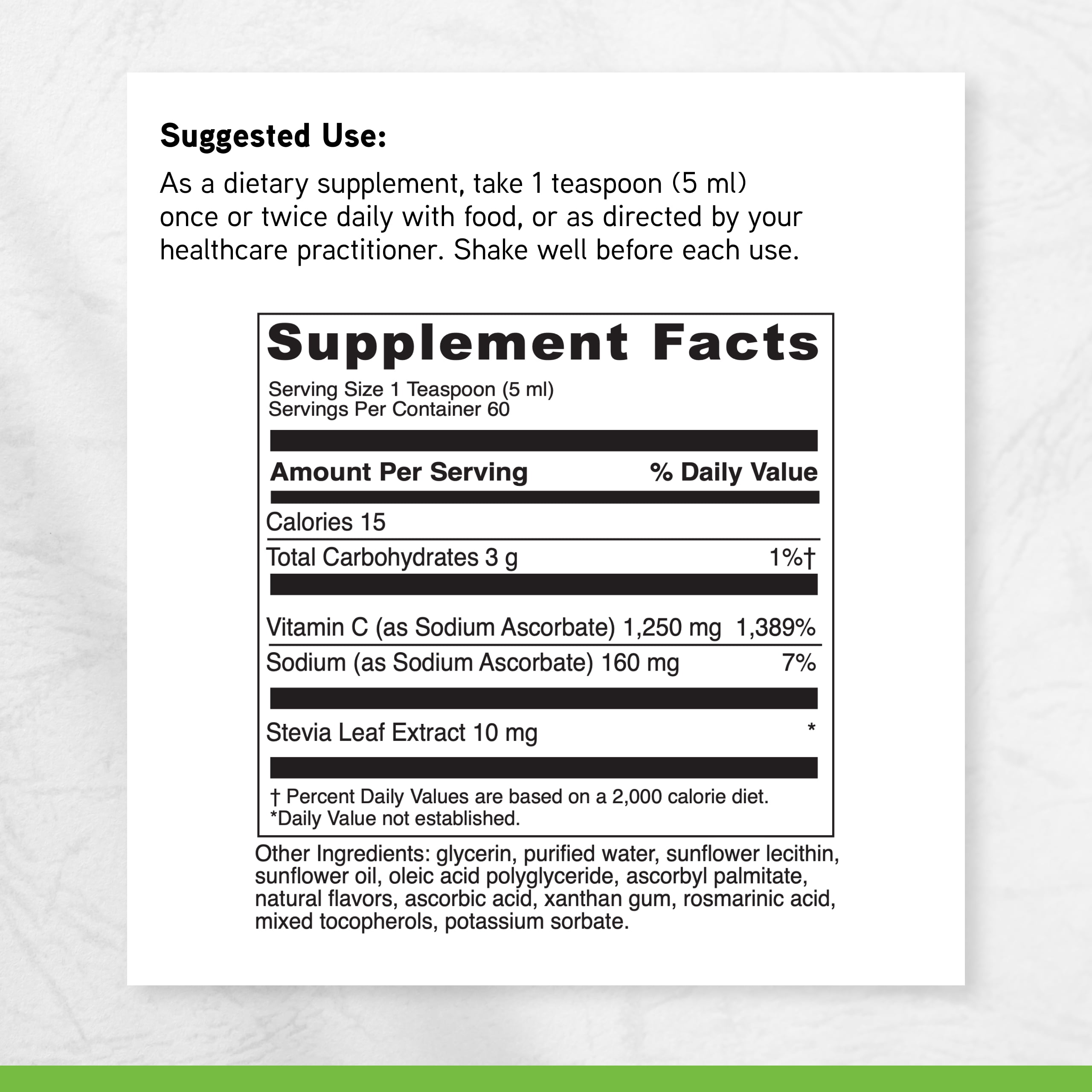 DaVinci Labs Liposomal C - Support Immune System Health* - 60 Servings - 300 ml
