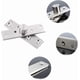 thumbnail image 3 of Set Of 2 Less Steel 360 De Pivot Door Hins With Fixing Screws 75 X 17mm, 3 of 5
