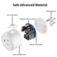 thumbnail image 3 of FrostHike Smart Plug. Smart outlets. No Hub Required. Wi-Fi Smart Mini Socket Outlet Compatible. Compatible with . Google Home and 4 Pack, 3 of 5