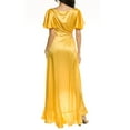 thumbnail image 2 of Cinq à Sept womens  Patti Silk Midi Dress, 2, Yellow, 2 of 3