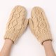 thumbnail image 3 of Guantes de otoño e invierno NQ de lana y terciopelo grueso para mujer, 3 of 3