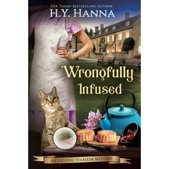 Oxford Tearoom Mysteries Wrongfully Infused (LARGE PRINT), Book 11, (Paperback)