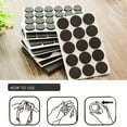 thumbnail image 3 of Black Non-slip Self Adhesive Floor Protectors Furniture Sofa Table Chair Rubber Feet Pads, protector rubber pad,Rubber Feet Pads, 3 of 7