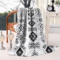 thumbnail image 2 of Black Geometric Triangle Diamond Pattern Blanket,Comfortable Soft Flannel Throw Blanket,All Season,Warm Lightweight Blankets for Sofa Bed Couch Living Room Chair,40"x50", 2 of 4