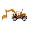 thumbnail image 1 of Figura de modelo de vehículo de ingeniería, camión de construcción, juguete, adorno decorativo de colección para papá, regalos navideños para adultos oro, 1 of 10