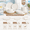Cream White-Service for 8(24Pcs), variant on 24-piece Stoneware Dinnerware Set For 8 Plates And