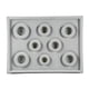 thumbnail image 2 of Bandeja de diseño de abalorios tablero de diseño de abalorios 102 x 137 x 06 Mini flocado para organizador herramienta de joyería proyectos artesanales manualidades DIY, 2 of 8