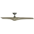 thumbnail image 5 of Zephyr 62" Graphite/Weathered Wood Dimmable LED Smart Ceiling Fan with Remote Control, 5 of 11