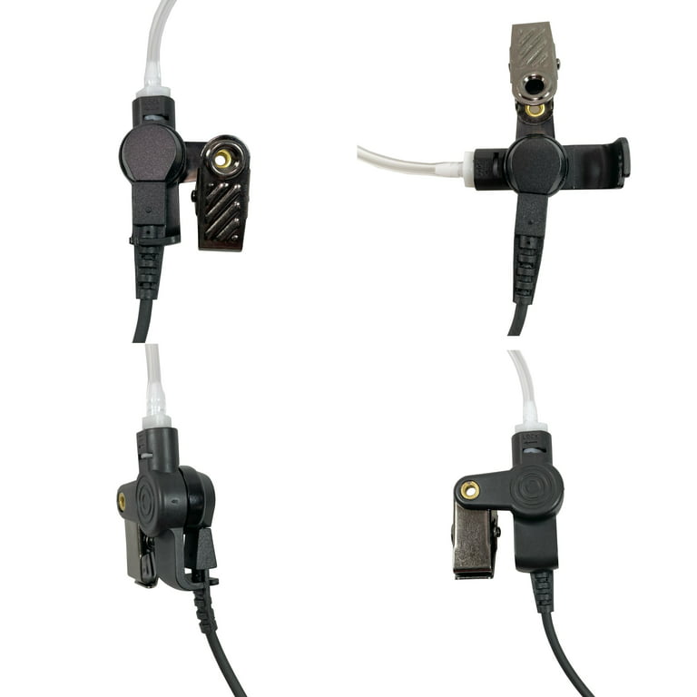 Walkie Talkie, auricular de tubo acústico con micrófono PTT para micrófono  con gancho de oreja para Motorola Xpr7000 / Xpr7000e / Xpr6000 /XIR P8200/