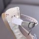thumbnail image 4 of Niñas de Cuero Patente Mary Jane Zapatos de Verano Casual Strass Perla Rendimiento Zapatos de Baile para Niñas Lentejuelas Sandalias Princesa, 4 of 9