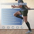 thumbnail image 4 of 6 pair Quick-Drying Compression Calf Socks for Cycling, Hiking, and Skiing - Multi-Pattern Knee High Sports Ski Socks, 4 of 5