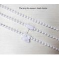 thumbnail image 3 of (10 Meters) with 10 Connectors for Roller Blind, Bead Chain Cord, Vertical Venetian Roller Blind Cor-Good, 3 of 4