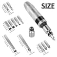 thumbnail image 4 of 13pcs Impact Screwdriver Bit Set, Hammer Screwdriver With Detachable Head, Non-slip Adjustable Handle, Wear-resistant Hammer Impact Screwdriver, 4 of 8