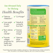 Almased Meal Replacement shakes – Gluten-Free, non-GMO Weight Loss Powder – Vanilla Flavor, 17.6 oz (2 pack)