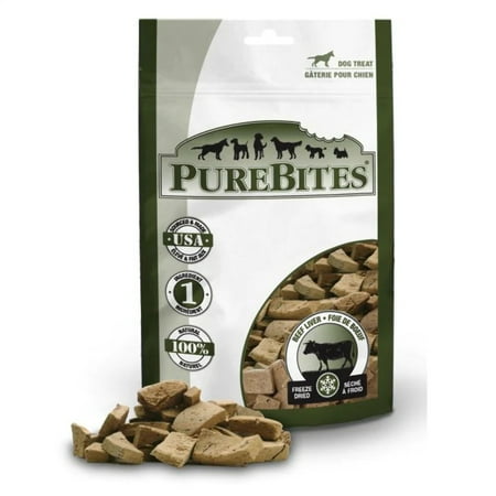 UPC: 0878968000031 | PureBites Beef Liver Freeze-Dried Dog Treats 4.2 oz