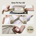 thumbnail image 5 of Bc Babycare CocoonGo Breathable Baby Carrier for Newborn Toddler (7-44 lbs)Ergonomic,Hip Support,Compact Foldable, 5 of 8