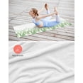 thumbnail image 4 of Green Forest Yoga Towel for Hot Yoga Non Slip, Contemporary Silhouette Abstract Art Yoga Mat Towel Absorbent Yoga Sweat Towels Microfiber Hot Yoga Blanket for Bikram Pilates 26"x70", 4 of 7