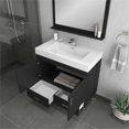 thumbnail image 6 of Alya Bath Ripley 36" Modern Wood 2-drawer Vanity with Acrylic Sink in Black, 6 of 6