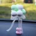 thumbnail image 3 of Yesfashion Colorful Car Interior Decor Shaking Head Spring Balloon Shaped Ornaments Gift Toy, 3 of 6