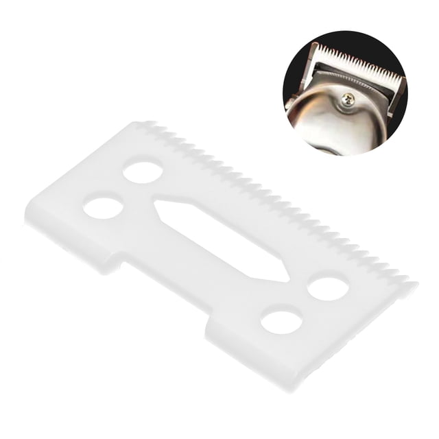 Cabalde de Cabello Cuchilla, Cerámica de Zirconia 4x2.2cm Cerámica Desmontable Hoja de Clipper para Peluquería Barber Diy para cabello CLIPPER 8504