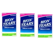 Bion Tears Lubricant Eye Drops Single Use Vials 28 ea, Pack of 3