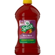V8 Splash Berry Blend Flavored Juice Beverage, 46 fl oz Bottle