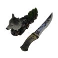 thumbnail image 4 of Spirit Wolf Decorative Fantasy Knife With Hand Painted Holder, 4 of 4