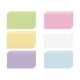 thumbnail image 4 of Tarjetas de memoria rayadas , blocs de notas para reuniones de escuelas de negocios 300 hojas multicolor, 4 of 8