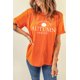 thumbnail image 1 of ABPHQTO Camiseta de manga corta naranja FARM FRESH AUTUMN Harvest para mujer, 1 of 5