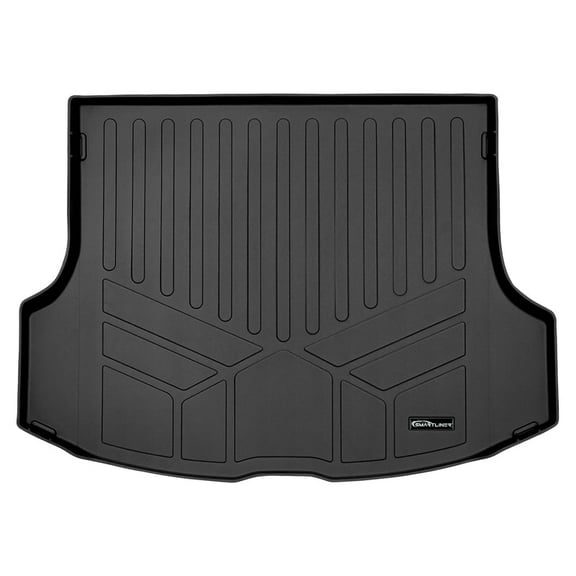 SMARTLINER All Weather Custom Fit Black Cargo Liner Behind the 2nd Row Compatible With 2023-2024 Lexus RX (Only Fits Non-Hybrid Models)