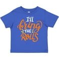 thumbnail image 3 of Inktastic Thanksgiving I'll Bring the Rolls in Orange Boys or Girls Toddler T-Shirt, 3 of 5